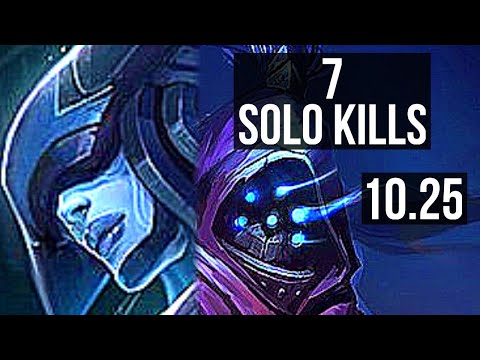 LISSANDRA vs JAX (TOP) | 7 solo kills, 400+ games, Godlike | KR Diamond | v10.25