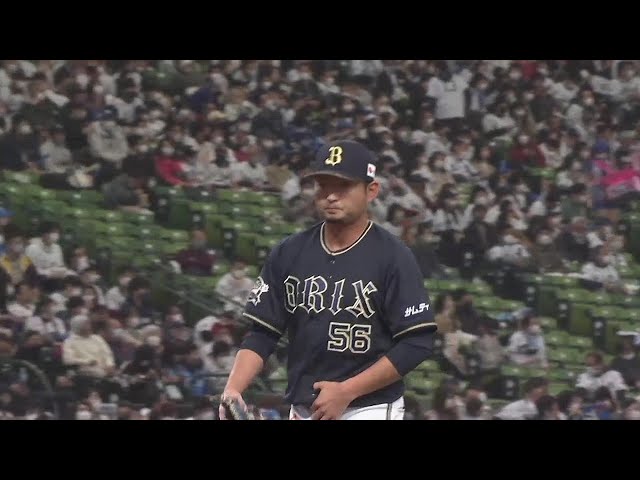 【6回裏】バファローズ・ドラ7 小木田敦也 プロ初登板で1回を無失点に抑える!! 2022年3月26日 埼玉西武ライオンズ 対 オリックス・バファローズ