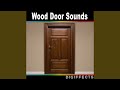 Distant Kitchen Wood Door Open And Close Version 3