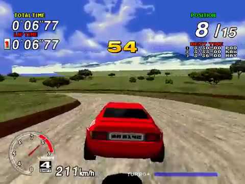 Sega Rally [Pro Drivin' Hack] ~ Sega Model 2 srallyp