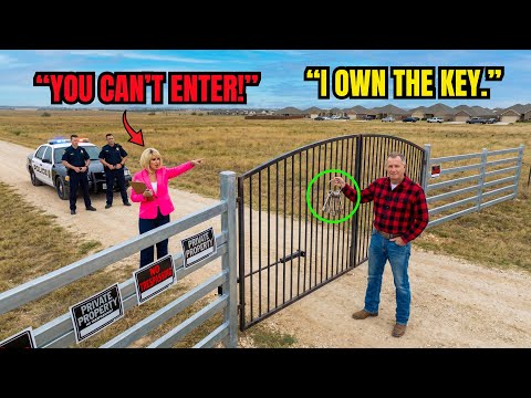 HOA Fenced Off My Ranch — They Didn’t Know I Bought the Only Property With the Gate Key