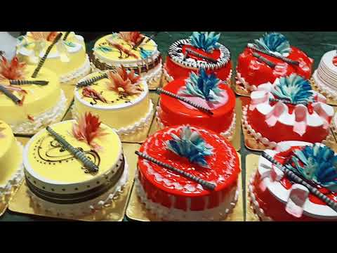 Strawberry pineapple butterscotch banaila marble cake short video