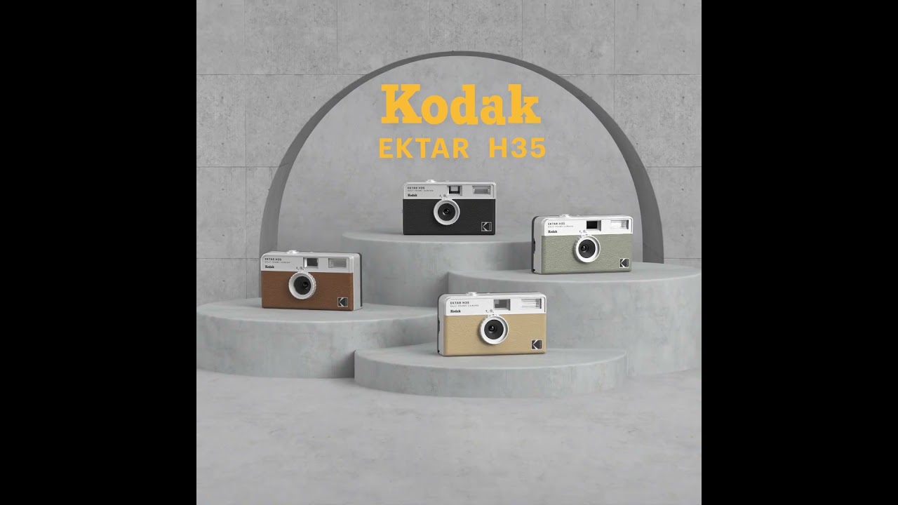 Kodak Analogkamera Ektar H35 Sandbraun