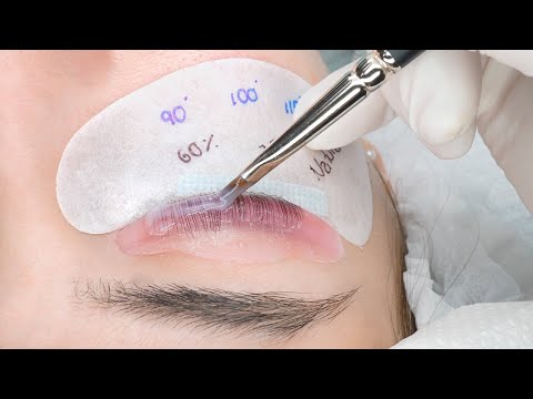 Laminación de Pestañas Paso a Paso con Tinte 2022 |  Lash Lift #BeautyLash