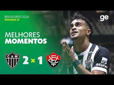 Gols e melhores lances de Atlético Mineiro x Vitória