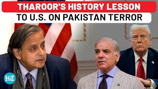 On Cam: Shashi Tharoor Gives History Lesson To USA Amid Trump Claim| Pakistan Terror| Sindoor| India