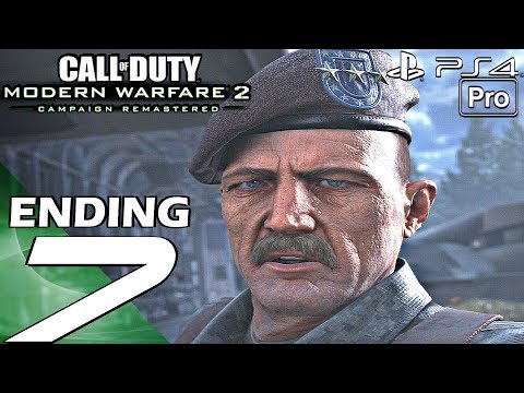 Call of Duty Modern Warfare 2 Remastered - Gameplay Walkthrough Part 7 - Ending & Final Mission