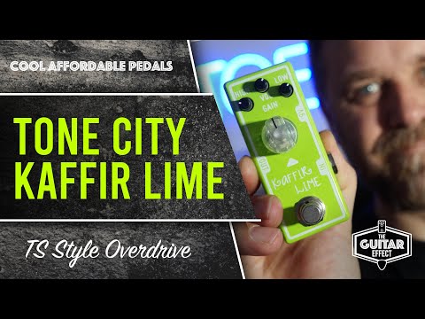 Tone City Kaffir Lime Overdrive TC-T6 Guitar Effect Pedal (BB Preamp Style) True Bypass image 4