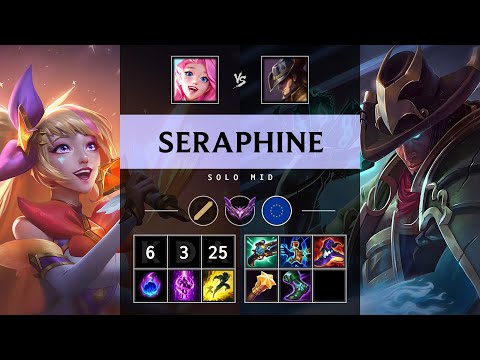 Seraphine Mid vs Twisted Fate: Rampage - EUW Master Patch 14.24