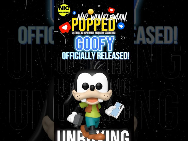 Vídeo relacionado con Funko Pop! Disney: AGM - Goofy Goof - A Goofy Movie - Figura de Vinilo Coleccionable - Idea de Regalo - Mercancia Oficial - Juguetes para Niños y Adultos - Movies Fans - Muñeco para Coleccionistas