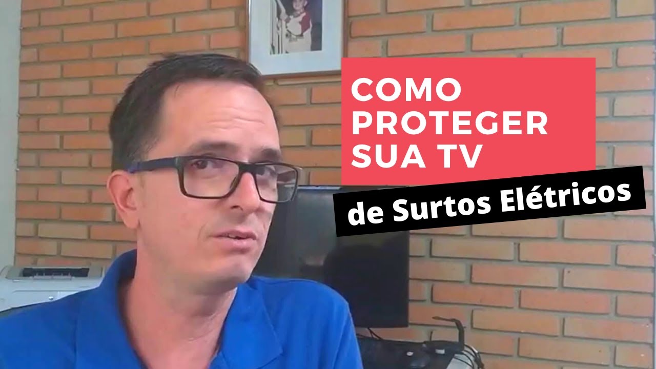 Como proteger sua tv de led contra surtos elétricos.