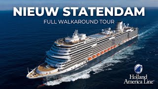 Nieuw Statendam Cruise Ship Tour