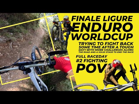 Finale Ligure Enduro Worldcup Full Race Day 2 POV fight trough