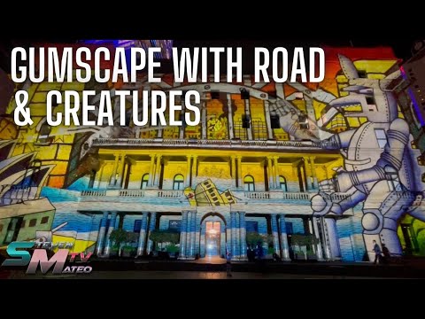 Gumscape With Road & Creatures - Vivid Sydney 2024 | Steven Mateo TV