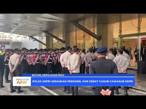 POLDA KEPRI LAKSANAKAN RANGKAIAN PAM KEGIATAN KAMPANYE HINGGA DEBAT