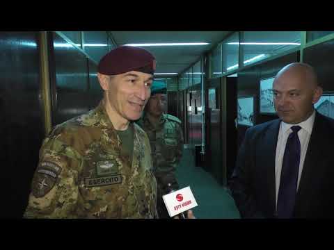 Komandanti i KFOR-it në Kosovë Lorenzo D’Addario  viziton Gjakovën-Lajme