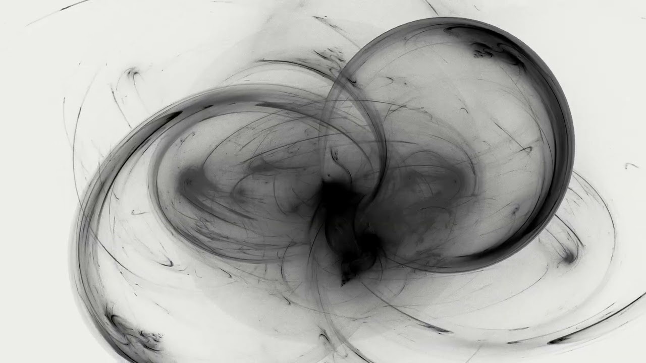 BW Bubbles 2 #freeabstractvideobackground