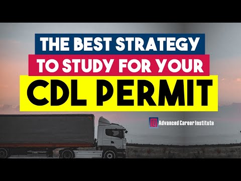 The best strategy to study for your CDL permit