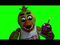 FNaF Chica Becomes Friend Green Screen