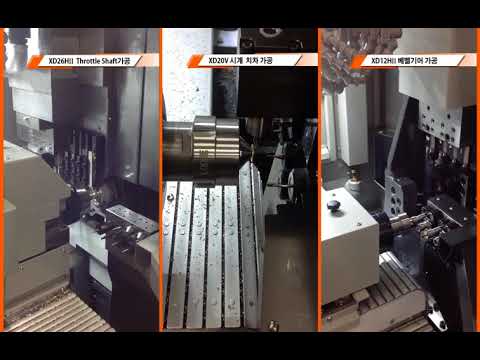 HANWHA XD12II Swiss Type Automatic Screw Machines | Chaparral Machinery (1)