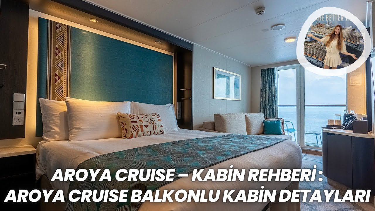 Aroya Cruise Balkonlu Kabin Detayları