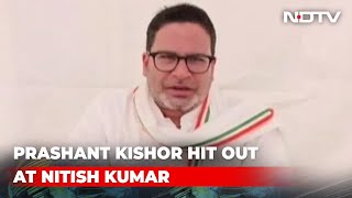 "Nitish Kumar Affected By Age, Has Turned Delusional": Prashant Kishor