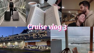 CRUISE VLOG 3 | sea day | motion sickness | room tour