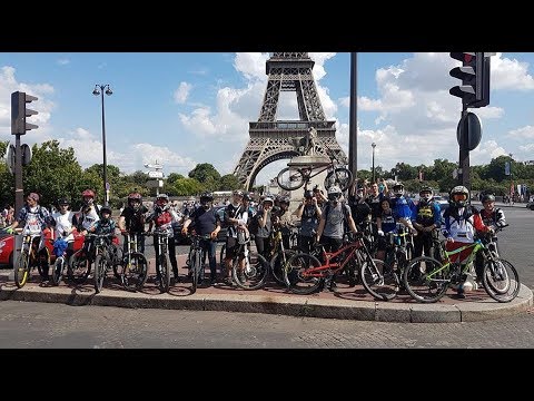 SESSION URBAINE RIDE MOTION MTB IN PARIS