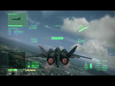 Ace Combat 6: Sharpshooter Medal- part 1