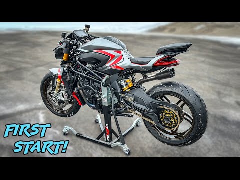 Rebuilding A Burned 2022 MV Agusta Brutale 1000 RR Nürburgring (Part 23)