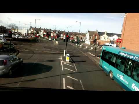 Arriva Redcar is vdl gemini 7609 NK59DMO on the 62 to Middlesbrough