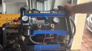 Kobalt Quiet Tech 26 Gallon Compressor Upgrade