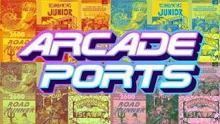 Arcade Ports - Atari 2600,7800,Amiga,Megadrive,SNES,Zx Spectrum