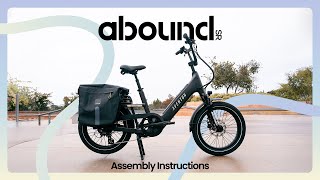 Aventon How-to: Assemble the Abound SR | Electric Cargo Bike