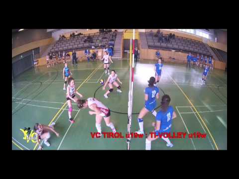 Volleyball Club Tirol u19w Spielimpressionen 18.1.2015