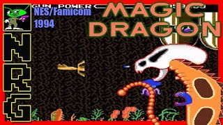 NRG: 5-10 Minutes of Gameplay - Magic Dragon (R-Type Clone) [NES]