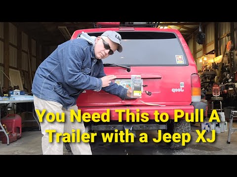 Jeep XJ Trailer Wiring Kit #jeepxj