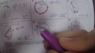 Inscribed Angles