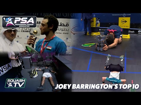 Squash: Joey Barrington's Top 10 Men's Matches