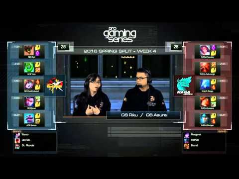 PGS 2016 Spring Split - W4 - AEX vs NAGA