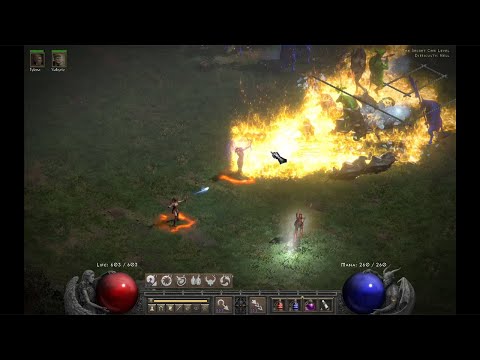 Bowazon Testing - Top-tier Windforce Faith Bow Build, Cows P1 - Diablo 2 Resurrected