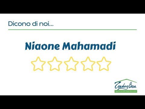 Dicono di noi - Niaone Mahamadi