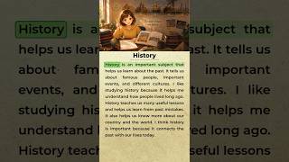 History 🏛️ | Simple English Topic #learnenglish #easyenglisheveryday