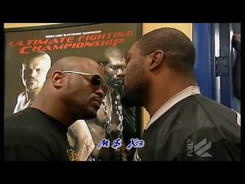 Rampage Vrs Rashad  UFC 2010 * BEST FACE OFF * ! Who's The Bitch ! REMATCH PLEASE