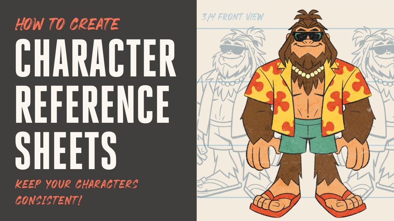 How to Create Character Reference Sheets