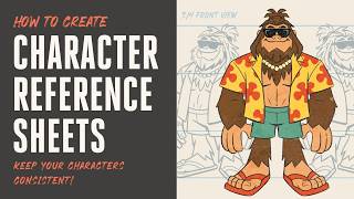How to Create Character Reference Sheets