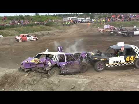 2017 Gander Demolition Derby - Big Car Heats