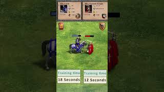 Elite Leitis (Dark Age) vs Elite Teutonic Knight  #aoe2de