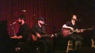 The Record Company - In The Mood For You & This Crooked City (Acoustic) - Live Hotel Cafe 2/28/14