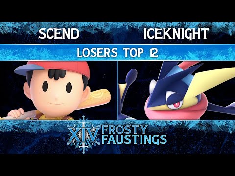 FFXIV - Smash Ultimate LOSERS TOP 12 - Scend (Ness) vs IceKnight (Greninja)